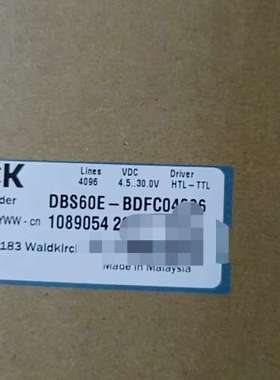 (议价)SICK西克增量编码器，DBS60E-BDFC040