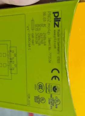 Pilz皮尔磁PNOZ mo4p 4no安全继电器议价