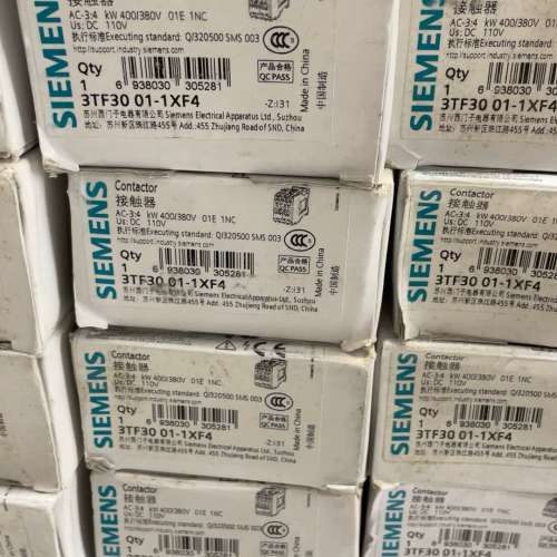 接触器 3TF3001-1XF4  3TF30议价