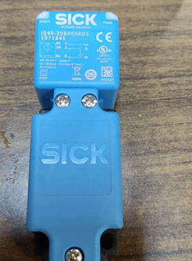 SICK西克接近开关IQ40-20BPOKK0S，蓝色外议价
