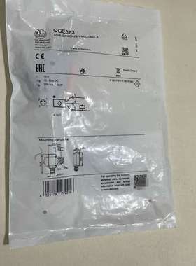 易福门IFM接近开关传感器，OGE383，议价