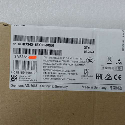 6GK7 343-1EX30-0XE0  24年 议价