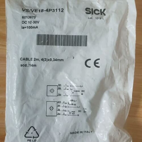 西克 VSVE18-4P3112 对射开关 ，货(议价)