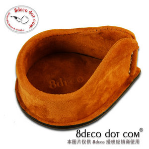 8DECO烟斗头层 牛皮烟斗架