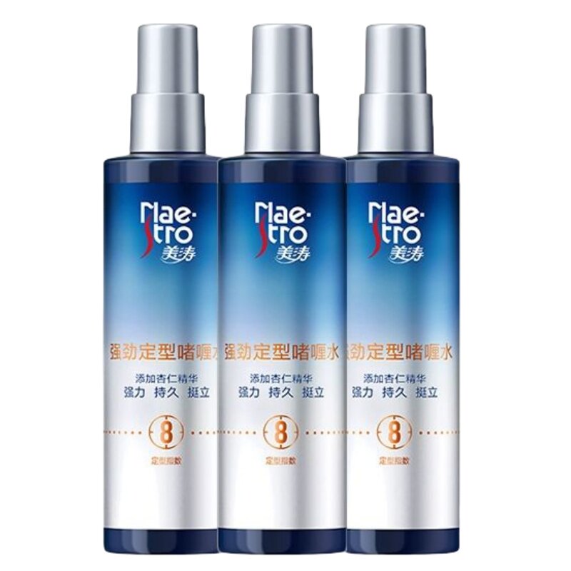 maestro/美涛强劲定型啫喱水 240ml*3 定型指数8星 3瓶装 喷雾