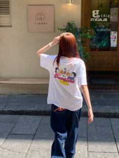 HeHeStore原创长沙话重磅纯棉宽松情侣男女短袖T恤