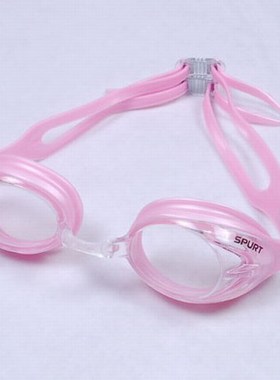 品牌专柜正品SPURT士宝专业竞赛防雾防紫外线游泳泳镜N-3AF粉红色