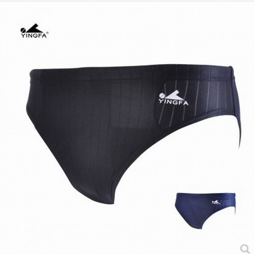 品牌正品英发专业竞赛男士运动训练三角游泳裤9202有童码无排水线