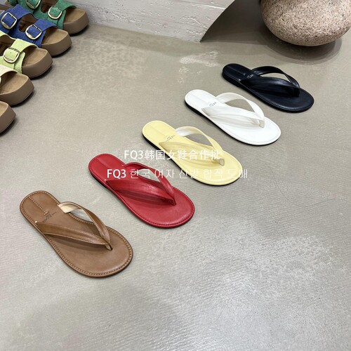 FQ3 实拍THE BULAGE人字拖平底鞋鞋拖旅游逛街防滑沙滩鞋拖女凉拖