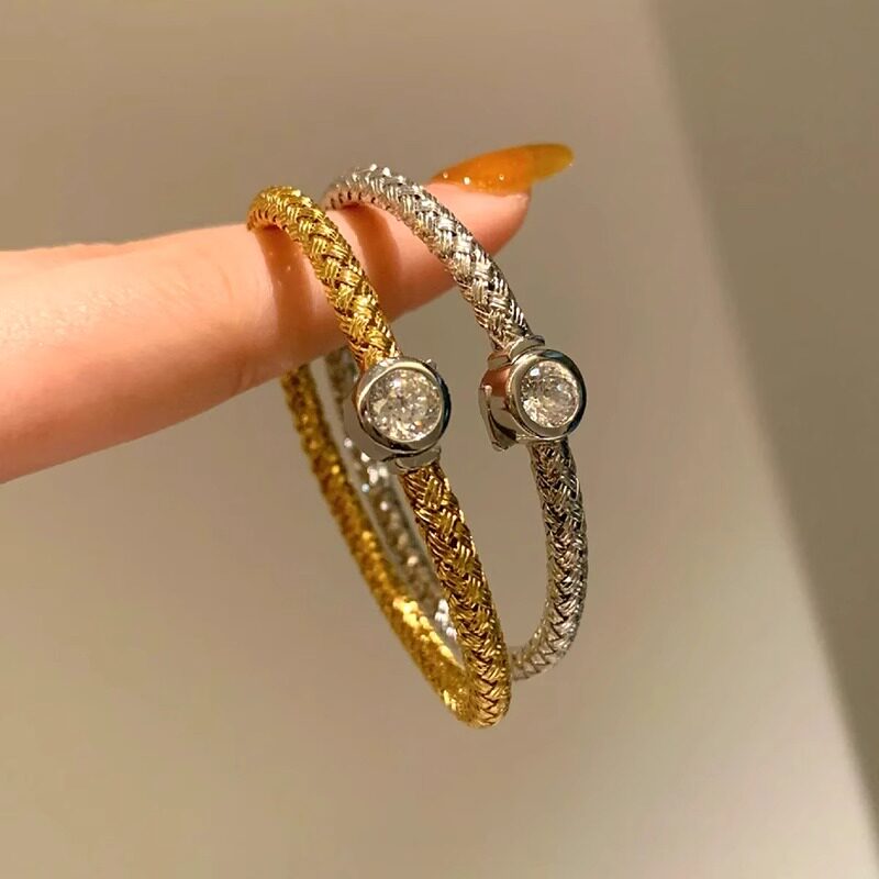 国风岁穗平安麦穗编织手环手镯女轻奢百搭时尚小众高级感新品手饰