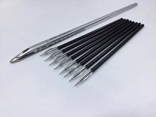 新款铁路动车组高铁380和谐号复兴号模型笔中性笔特细火车笔笔芯