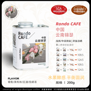 回旋曲咖啡云南普洱手冲意式SOE咖啡豆厌氧日晒卡蒂姆精品咖啡豆