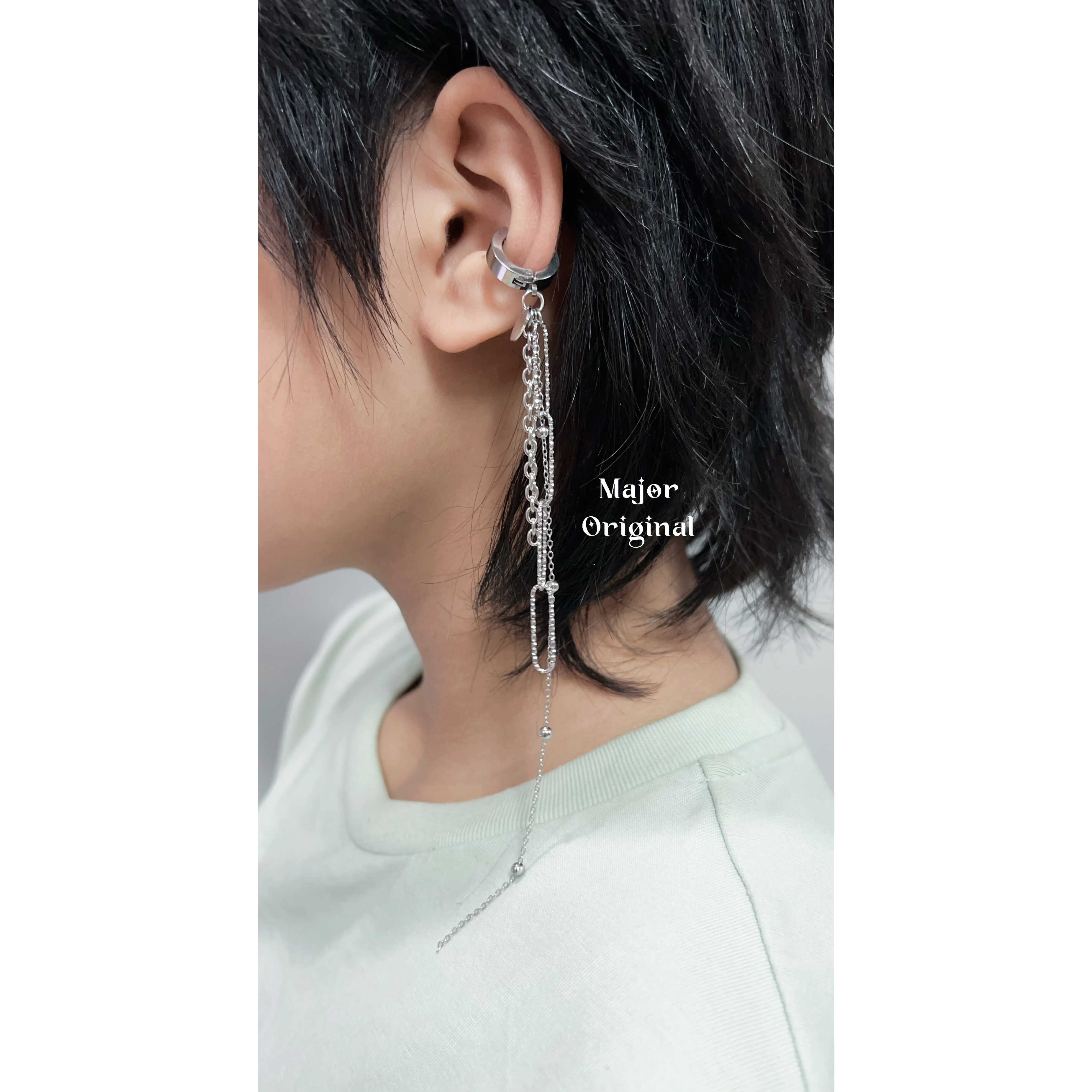 轻奢高级感中性冷淡风甜酷耳夹