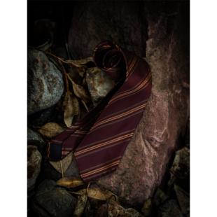 品牌 fold 意式 无压边蚕丝蓬松领带3 tie 手工卷边三褶飘逸 UG男装