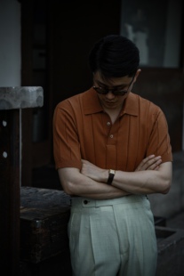 夏季 鹰爪贝壳扣 UGENTLE男装 精梳棉 复古立体棱条意式 马球POLO衫