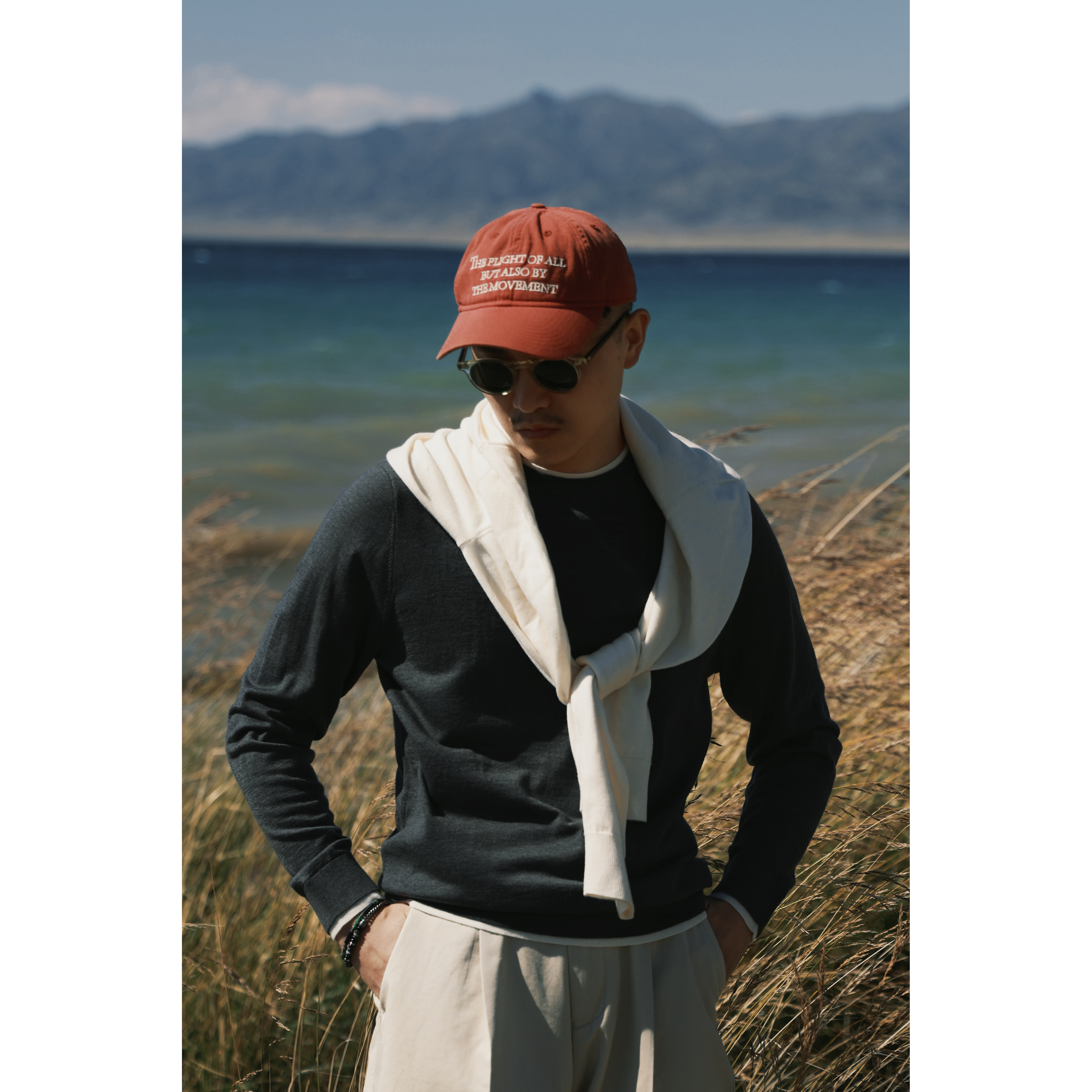 UGENTLE针织衫羊毛圆领针织衫