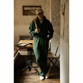 Polo卫衣套装 UGENTLE男装 长袖 无性别 纯棉水洗「苔原绿」老钱风