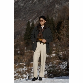 系列「石墨暗影」粗纺毛呢 UGENTLE男装 城市野行 精工航海夹克