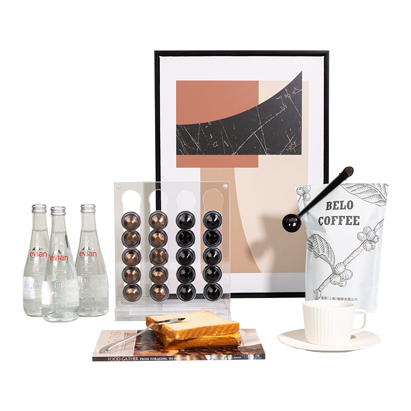 样板间厨房软装饰品组合北欧装饰画橱柜展厅胶囊咖啡架杯套装摆件