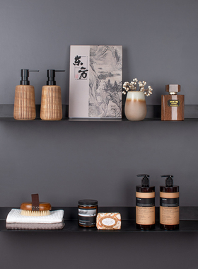 企信样板房摆件卫浴门店香水毛巾沐浴洗护浴室卫生间软装饰品展示