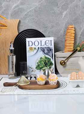 全屋定制展厅软装饰品摆件家居橱柜陈设仿真面包样板间橱房摆件