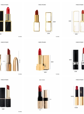 【口红道具】样板房衣帽间梳妆台化妆品彩妆摄影装饰软装摆件