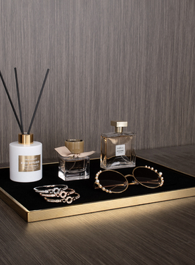 企信 软装样板房手镯装饰品女装托盘香薰现代轻奢家居衣帽间摆件