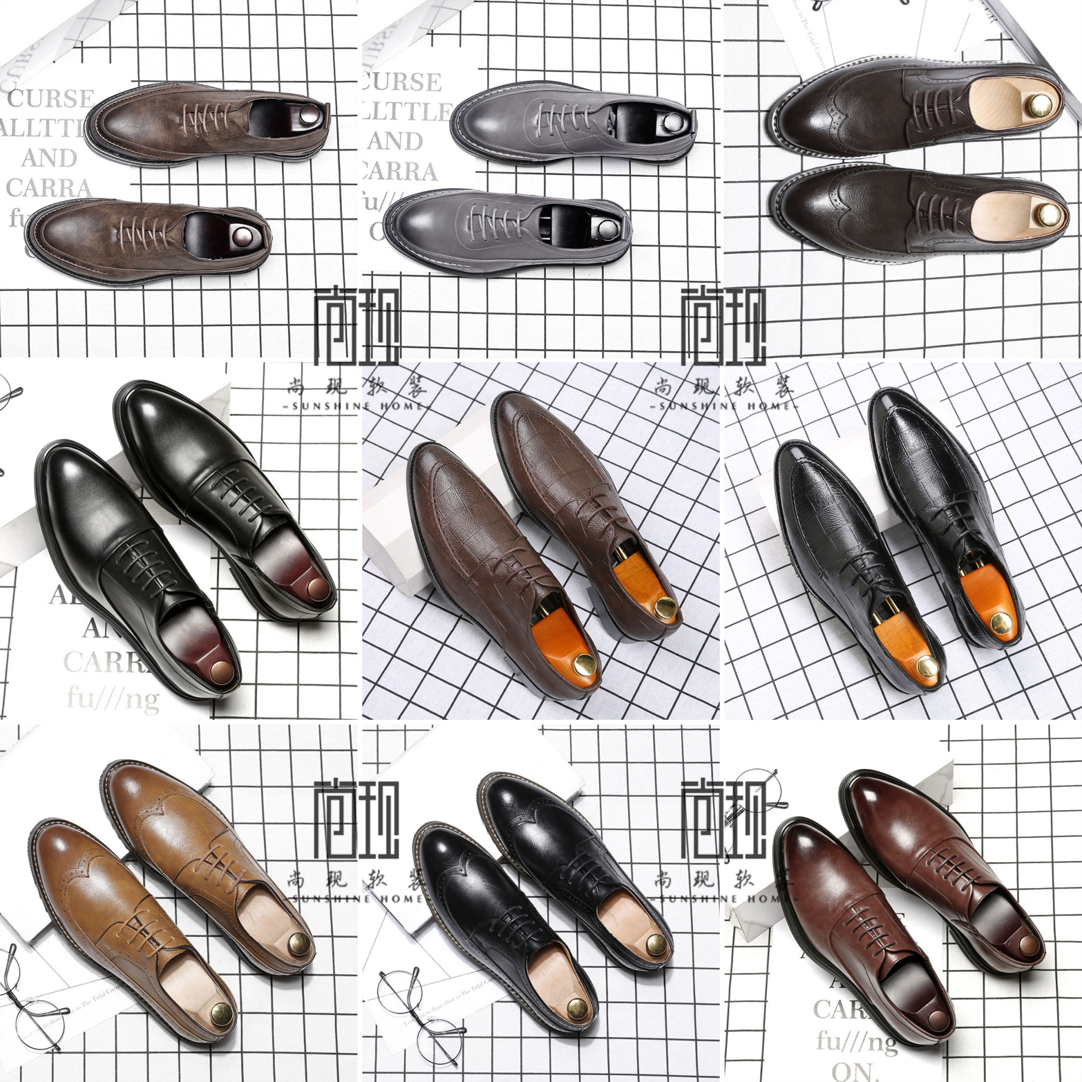 样板房高档皮鞋衣帽间男装摆件英伦复古男士鞋子衣柜鞋柜定制软装,流行男鞋,休闲皮鞋,淘宝优惠券,粉丝福利购,淘宝优惠卷