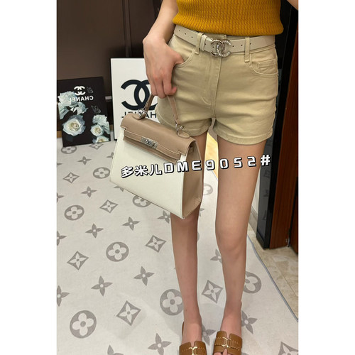 辣妹高腰显瘦百搭阔腿牛仔短裤女