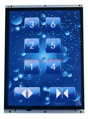 SP1-104适用于进口和国产三菱电梯真彩液晶轿内触摸按钮10.4寸