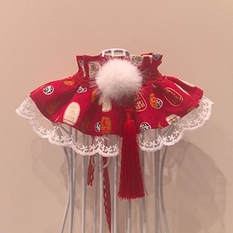 2026新年新款原创宠物口水巾蕾丝可爱猫咪狗狗围脖围巾围嘴,宠物/宠物食品及用品,围巾/口水巾,淘宝优惠券,粉丝福利购,淘宝优惠卷