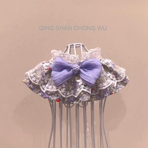 宠物口水巾猫咪狗狗碎花围脖