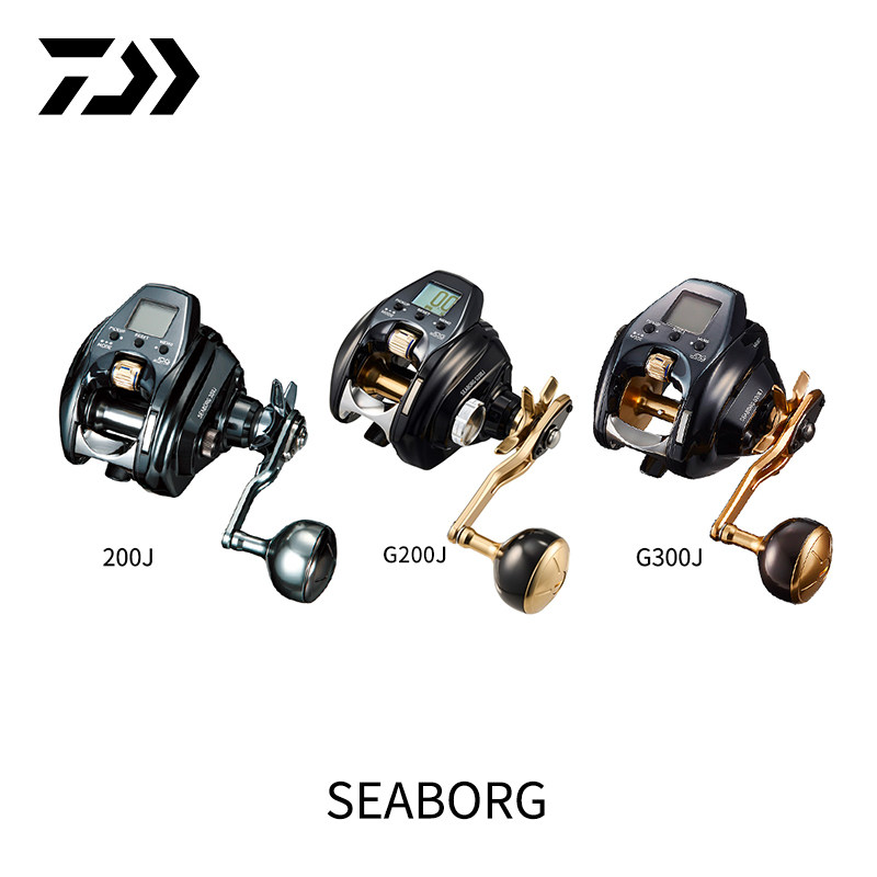 DAIWA达亿瓦 22款SEABORG G300J G200J 电动轮海钓船钓手持电绞轮