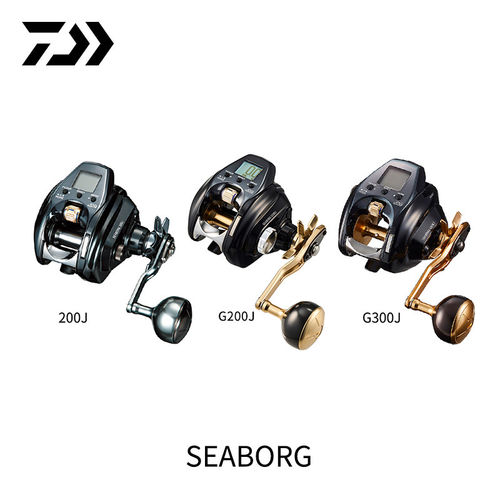 DAIWA达亿瓦 22款SEABORG G300J G200J 电动轮海钓船钓手持电绞轮