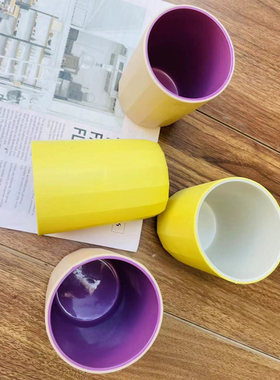 2个一组出日本加厚环保杯子漱口杯刷牙喝水杯