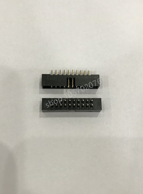 DC3-20P 2.0MM 2X10P 简易牛角座 ISP下载接口 JTAG座 环保镀金