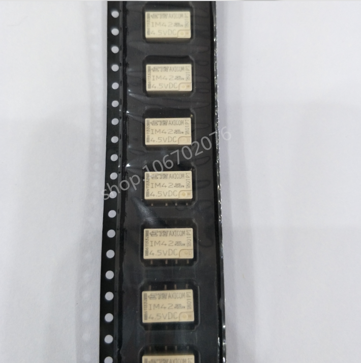 IM42GR原装泰科AXICOM继电器IM42 4.5VDC 两开两闭 8脚2A
