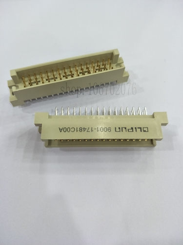 欧式插座 DIN 9001-17481C00A 348 3*16P 48P 公头直针 2.54间距