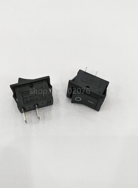 船型开关 两脚两档 KCD1-101-2P 21*15MM 6A250VAC 红/黑/白色