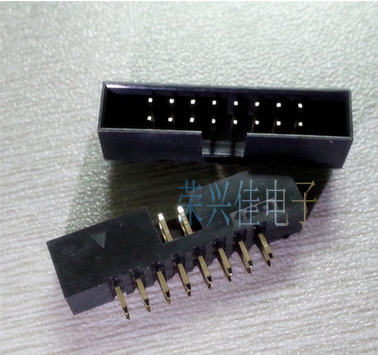 2.0mm间距 简易牛角羊角 DC3-16P 2X8PIN 铜针镀金 IDC-16P 直脚 拍下请联系客服修改运费 谢谢