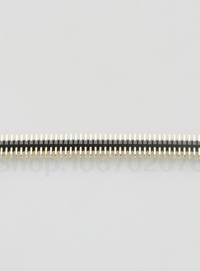 双排针 间距1.27mm 2x50P 双排排针 2*50P 直针 直插环保铜镀金
