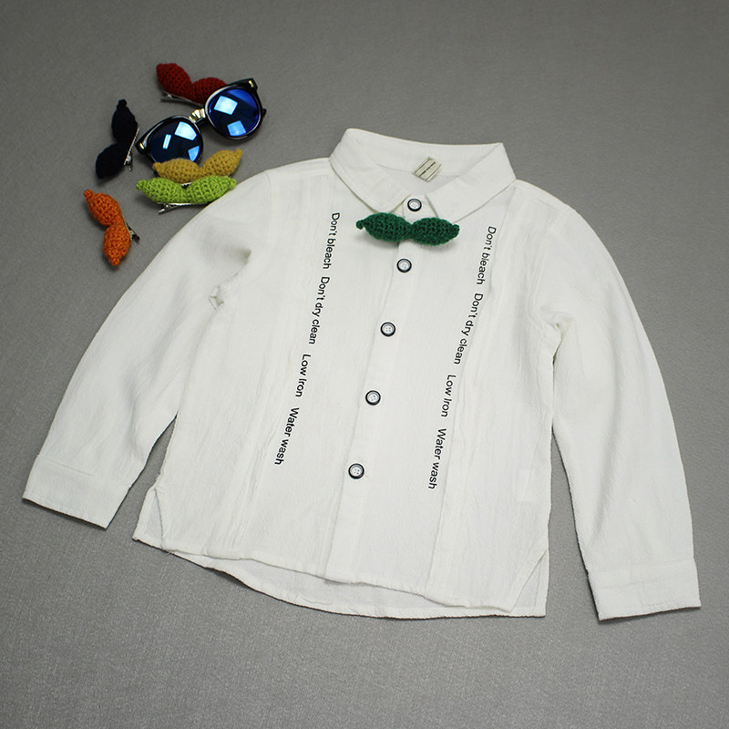 Chemise garcon à manche longue - Ref 2073776 Image 1