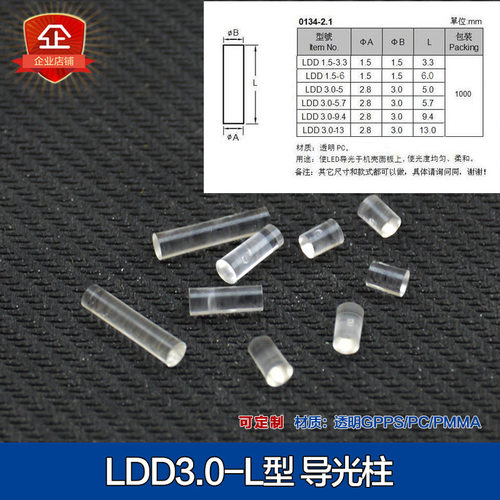 圆柱体1.5/23MM直径导光柱LED