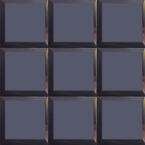 Черный цвет черный золотой стеклянный стеклянный мозаика