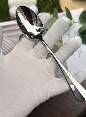 出口法国弓箭CS304不锈钢甜品勺茶勺茶更儿童吃饭勺喝汤勺咖啡勺