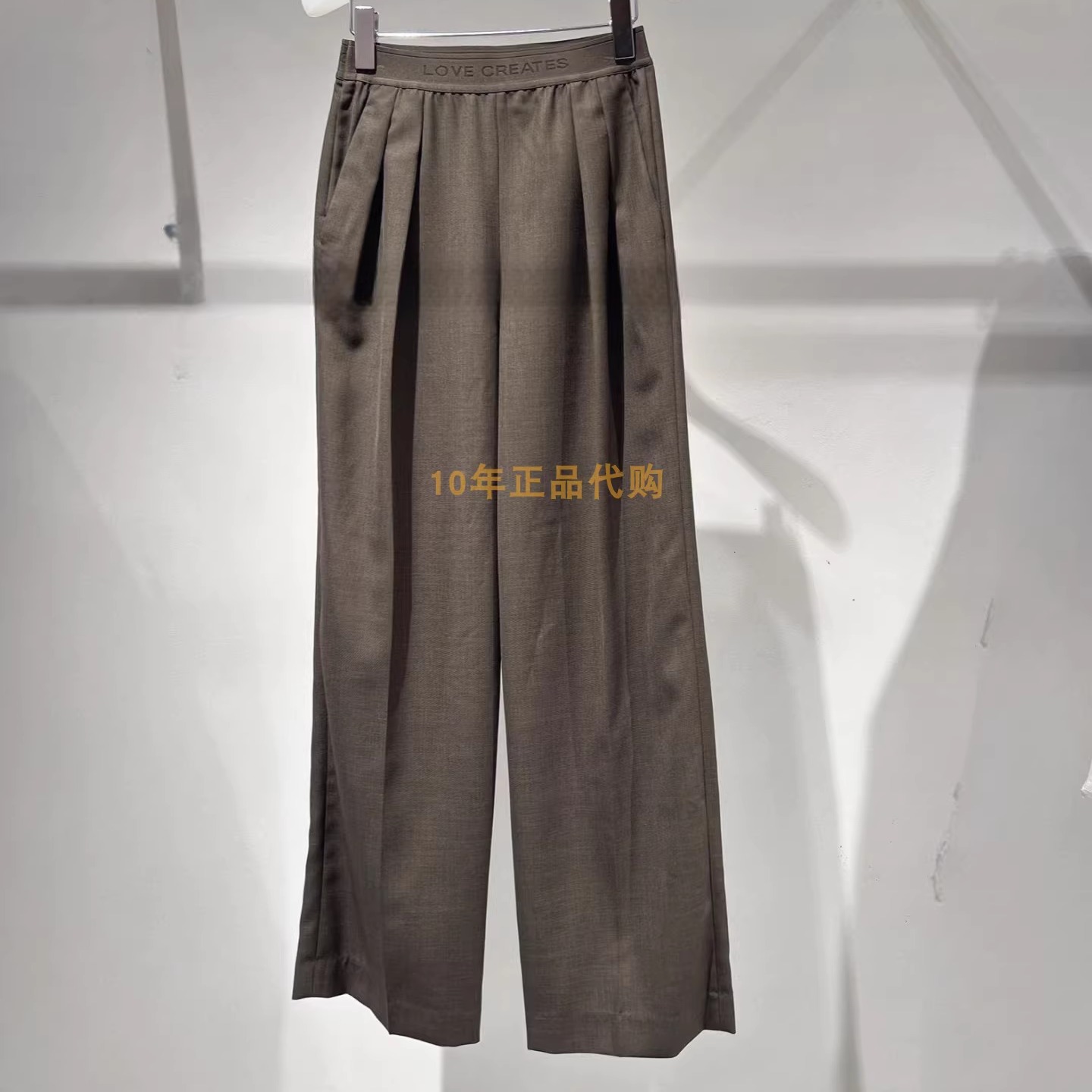 2J1Q439折DAZZLE地素国内正品代购 2025春女士长裤吊牌1499