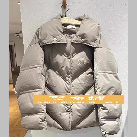 3D4K309折dzzit地素国内正品代购冬长款羽绒服鸭绒304g吊牌2790
