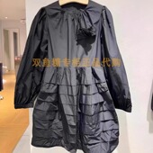 2023春泡泡袖 3H1O621折dzzitD素国内正品 代购 连衣裙吊牌1690