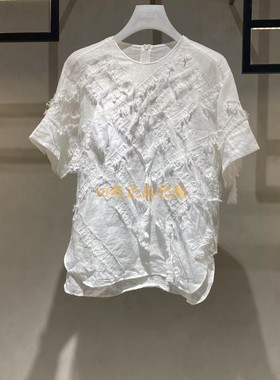 2I2D399折DAZZLED素国内正品代购2024夏小上衣吊牌2399