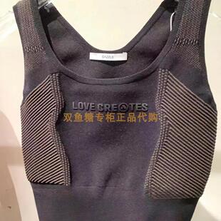 2H3E215折DAZZLE地素国内正品代购2023秋黑色针织背心吊牌799